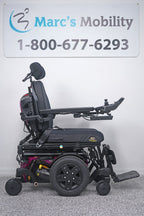 Quantum Edge 3 Stretto Power Wheelchair 12" iLevel Seat Lift, Tilt, Recline & Legs - 8713