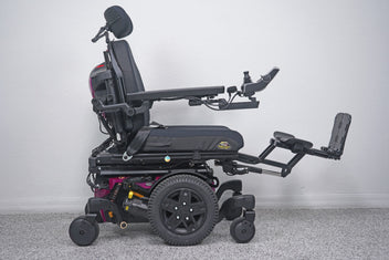 Quantum Edge 3 Stretto Power Wheelchair 12" iLevel Seat Lift, Tilt, Recline & Legs - 8713