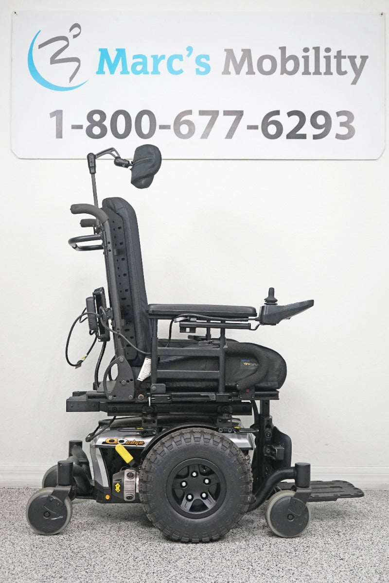 Quantum Q6 Edge Power Wheelchair Tilt & Large Knobby Tires - 6918