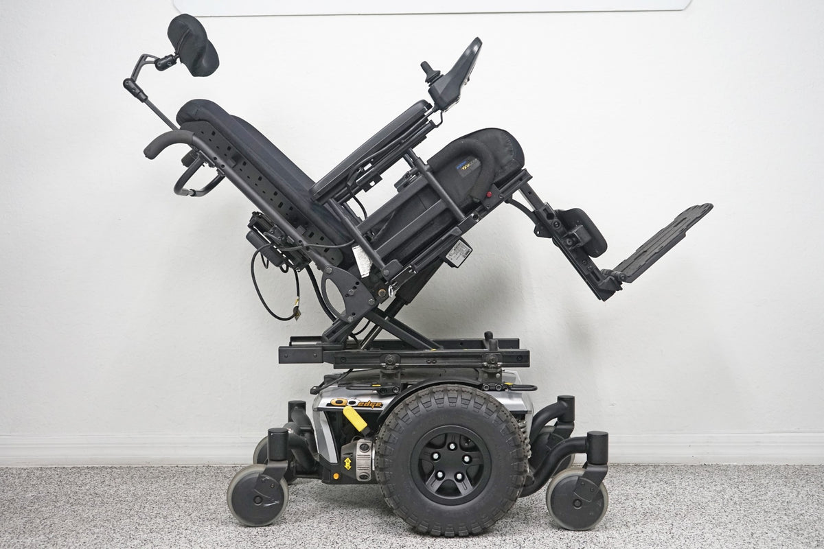 Quantum Q6 Edge Power Wheelchair Tilt & Large Knobby Tires - 6918