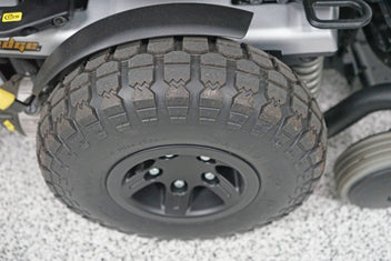 Quantum Q6 Edge Power Wheelchair Tilt & Large Knobby Tires - 6918