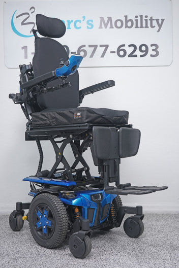 Quantum Edge 3 Power Wheelchair 12" iLevel Seat Lift, Tilt, Recline & Legs - 8726