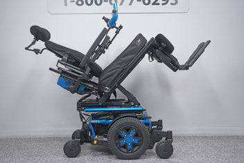 Quantum Edge 3 Power Wheelchair 12" iLevel Seat Lift, Tilt, Recline & Legs - 8726