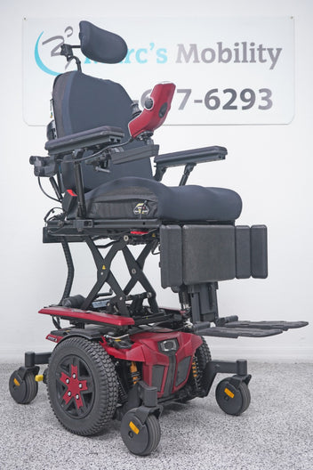 Quantum Edge 3 Power Wheelchair 12" iLevel Seat Lift, Tilt, Recline & Legs - 8712