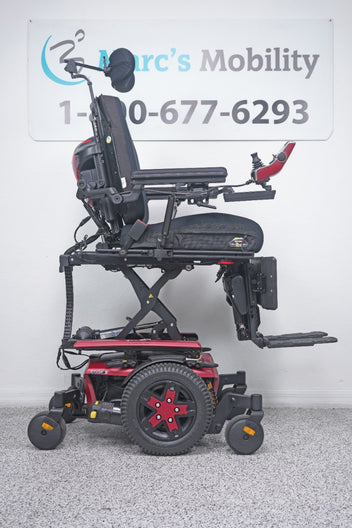 Quantum Edge 3 Power Wheelchair 12" iLevel Seat Lift, Tilt, Recline & Legs - 8712