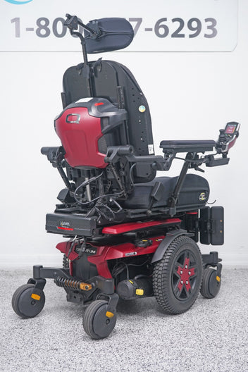 Quantum Edge 3 Power Wheelchair 12" iLevel Seat Lift, Tilt, Recline & Legs - 8712