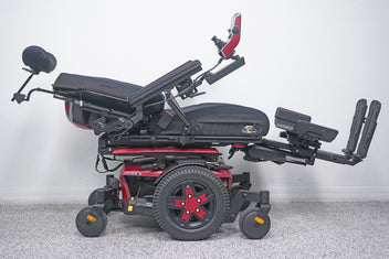 Quantum Edge 3 Power Wheelchair 12" iLevel Seat Lift, Tilt, Recline & Legs - 8712