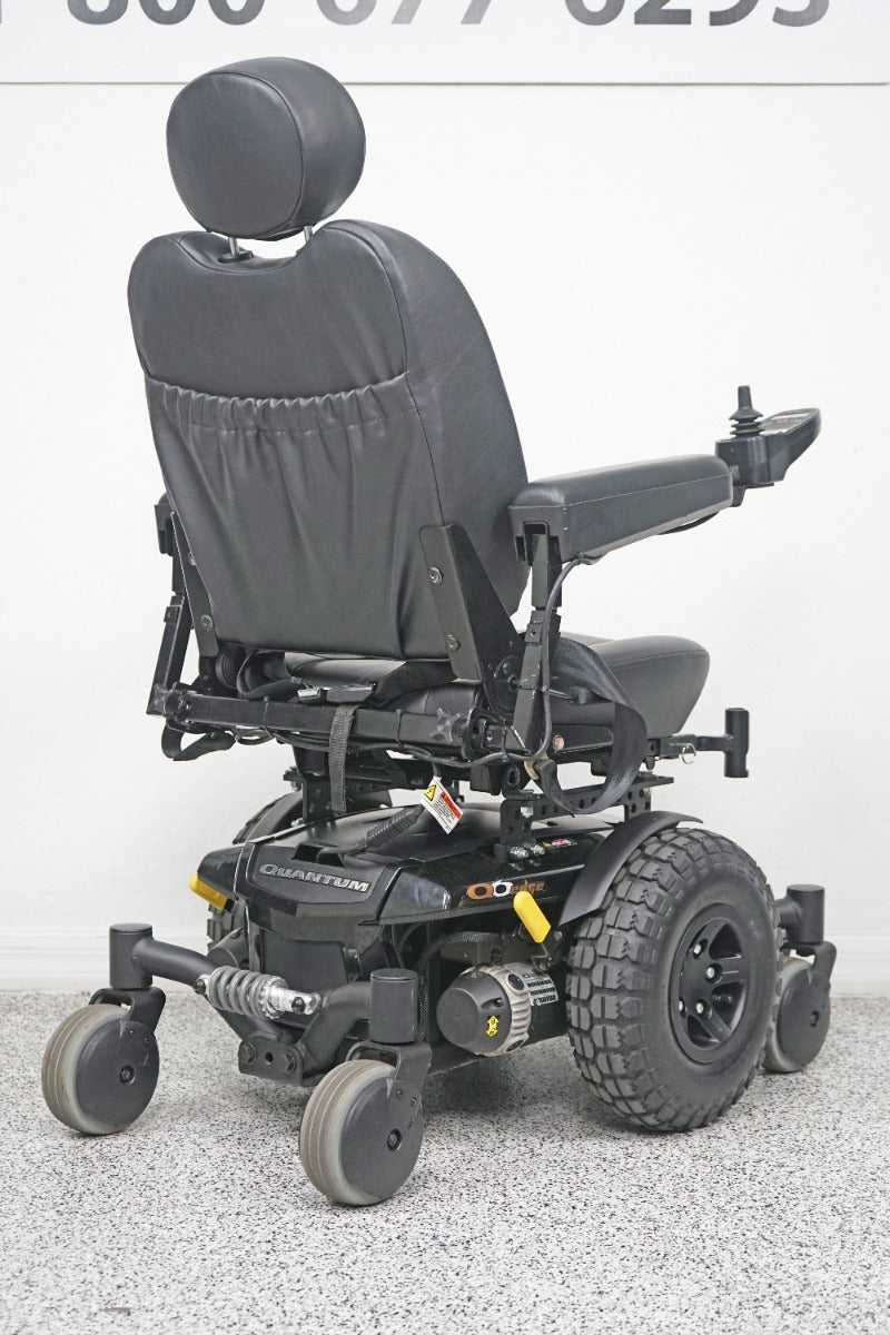 Quantum Q6 Edge Power Wheelchair Large Knobby Tires - 6934
