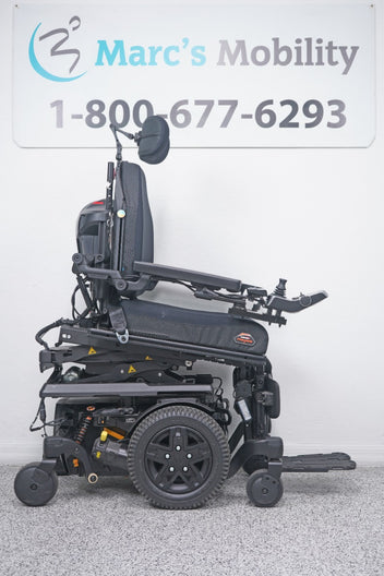 Quantum Edge 3 Stretto Power Wheelchair 12" iLevel Seat Lift, Tilt, Recline, Legs & Anterior Tilt - 8702