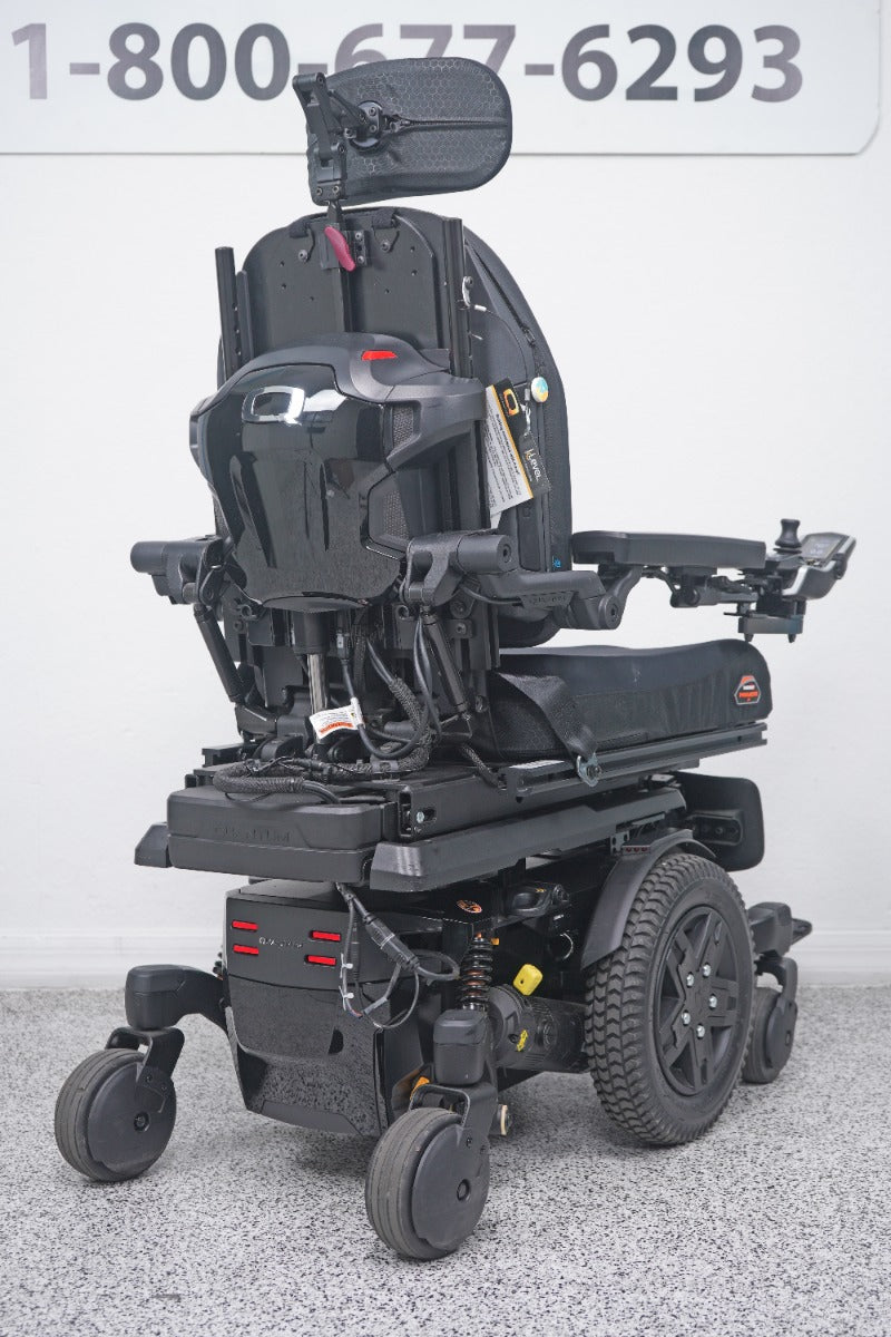Quantum Edge 3 Stretto Power Wheelchair 12" iLevel Seat Lift, Tilt, Recline, Legs & Anterior Tilt - 8702