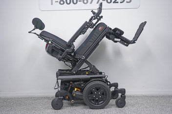 Quantum Edge 3 Stretto Power Wheelchair 12" iLevel Seat Lift, Tilt, Recline, Legs & Anterior Tilt - 8702