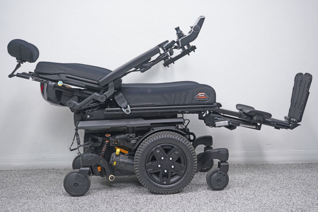 Quantum Edge 3 Stretto Power Wheelchair 12" iLevel Seat Lift, Tilt, Recline, Legs & Anterior Tilt - 8702