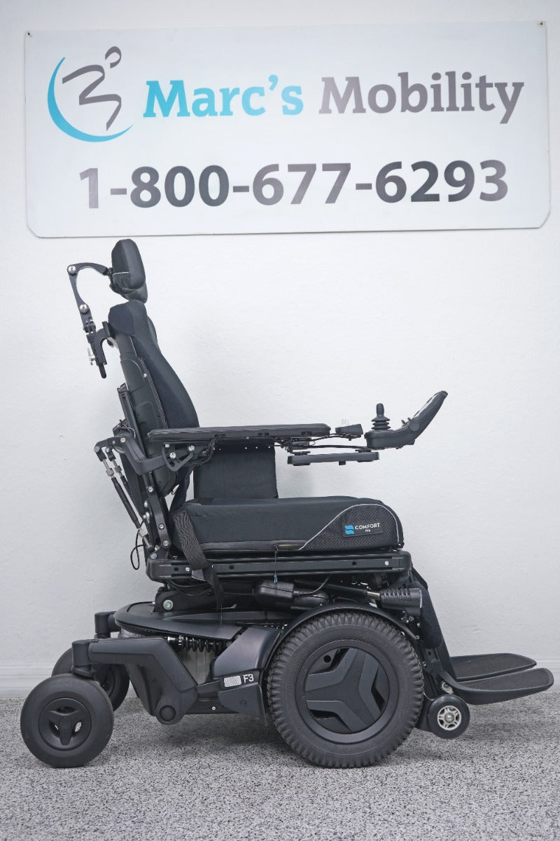Permobil F3 Power Wheelchair 12" Seat Lift, Tilt, Recline, Legs & Anterior Tilt - 8536