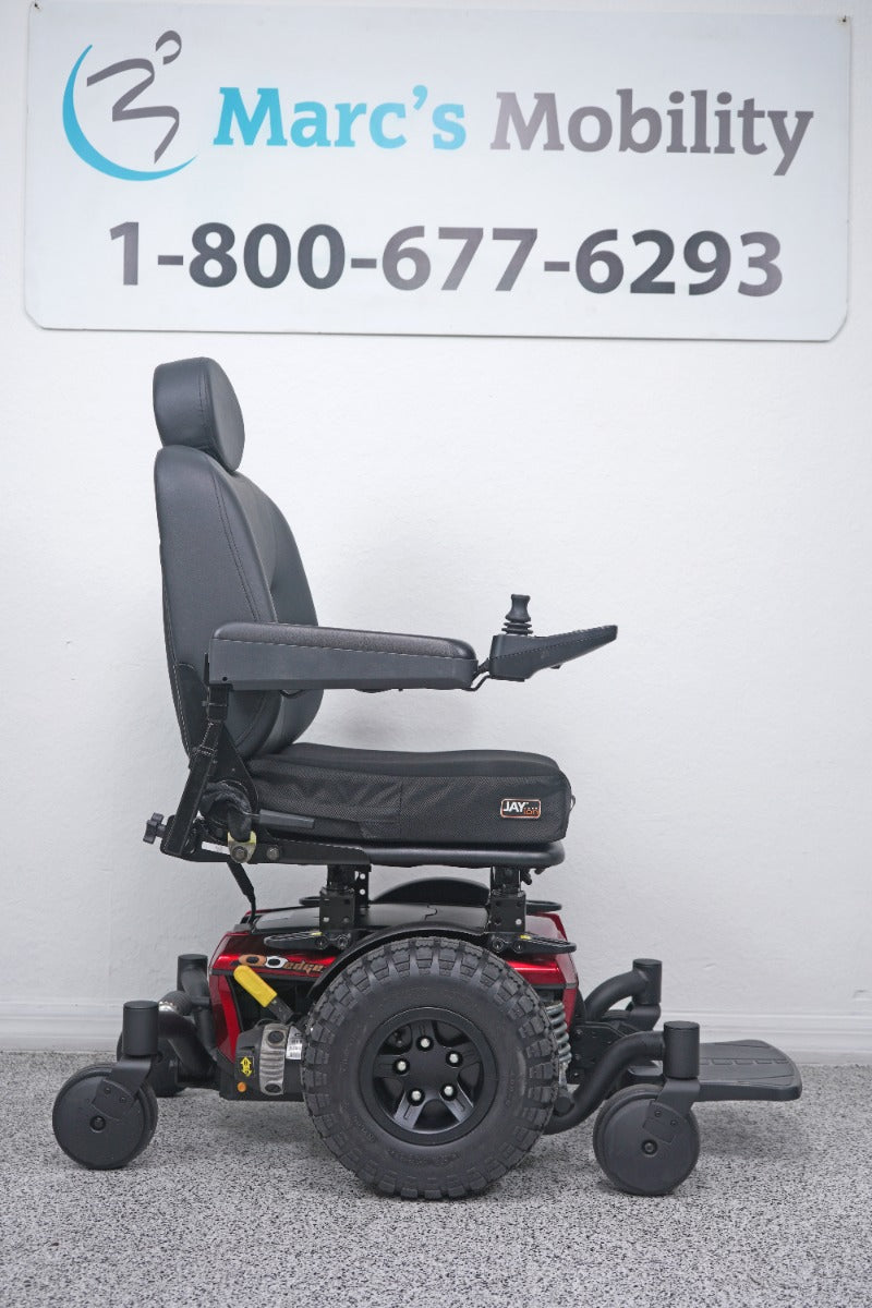 Quantum Q6 Edge Power Wheelchair Large Knobby Tires - 8731