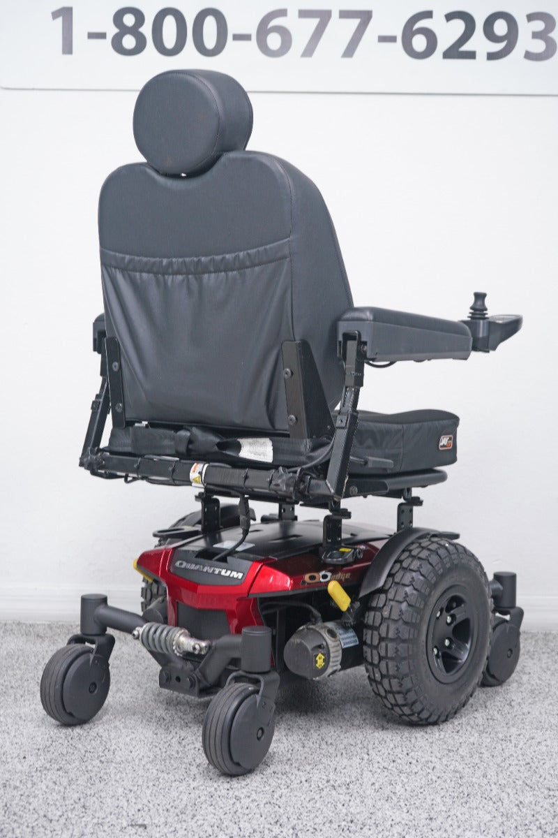 Quantum Q6 Edge Power Wheelchair Large Knobby Tires - 8731