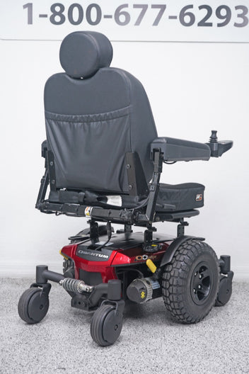 Quantum Q6 Edge Power Wheelchair Large Knobby Tires - 8731