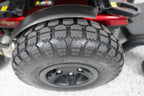 Quantum Q6 Edge Power Wheelchair Large Knobby Tires - 8731