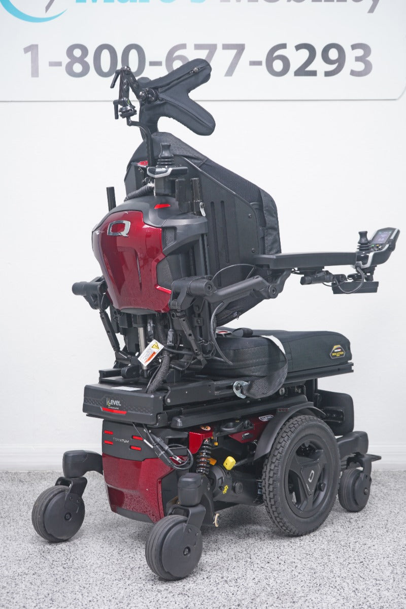 Quantum Edge 3 Stretto Power Wheelchair 12" iLevel Seat Lift, Tilt, Recline & Legs - 8811