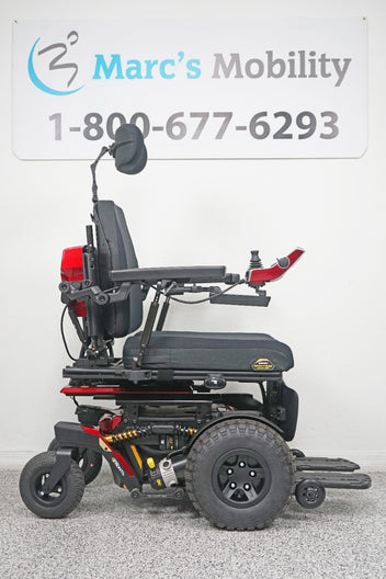 Quantum 4Front Power Wheelchair Tilt & Large Knobby Tires - 6997
