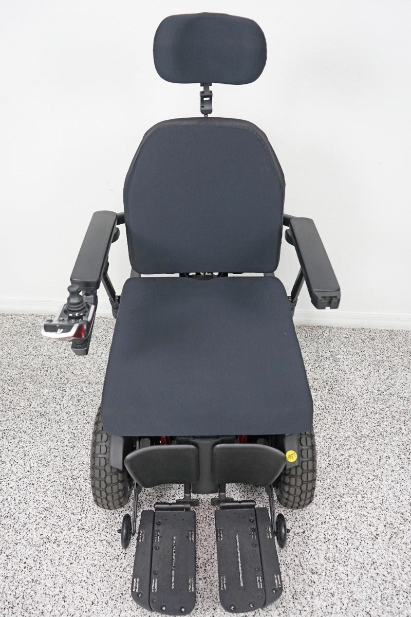 Quantum 4Front Power Wheelchair Tilt & Large Knobby Tires - 6997