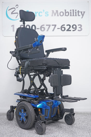 Quantum Edge 3 Power Wheelchair 12" iLevel Seat Lift, Tilt, Recline & Legs - 8761