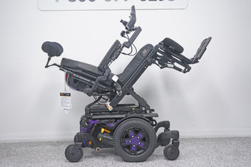 Quantum Edge 3 Stretto Power Wheelchair 12" iLevel Seat Lift, Tilt, Recline & Legs - 8827