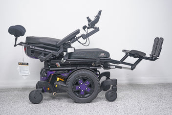 Quantum Edge 3 Stretto Power Wheelchair 12" iLevel Seat Lift, Tilt, Recline & Legs - 8827