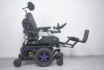 Quantum Edge 3 Stretto Power Wheelchair 12" iLevel Seat Lift, Tilt, Recline & Legs - 8827