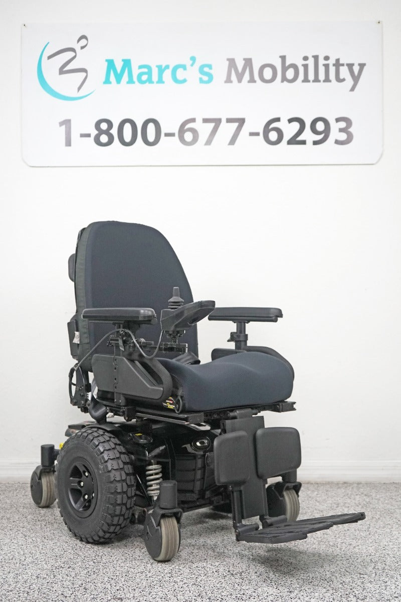 Quantum Q6 Edge Power Wheelchair Large Knobby Tires - 6995