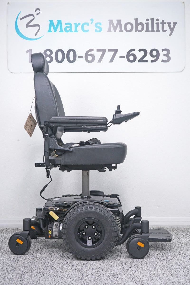 Quantum Q6 Edge Power Wheelchair Large Knobby Tires & 7" Seat Lift - 8762