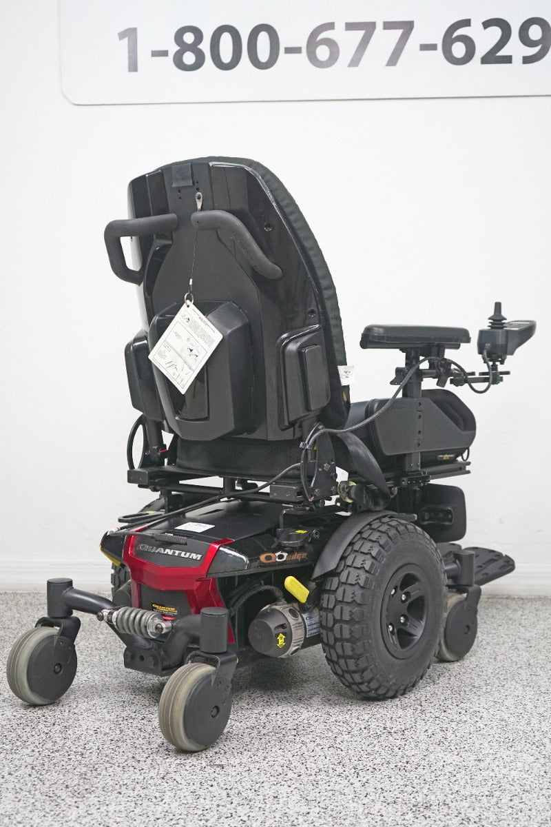 Quantum Q6 Edge Power Wheelchair Large Knobby Tires - 6995