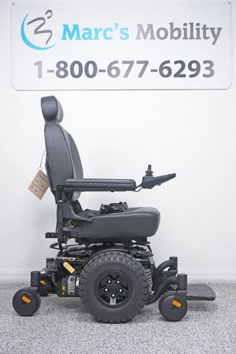 Quantum Q6 Edge Power Wheelchair Large Knobby Tires & 7" Seat Lift - 8762
