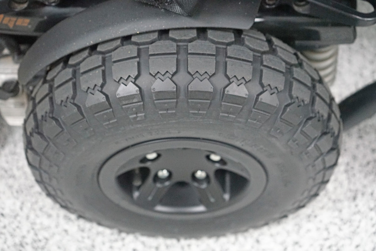 Quantum Q6 Edge Power Wheelchair Large Knobby Tires - 6995