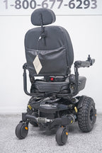 Quantum Q6 Edge Power Wheelchair Large Knobby Tires & 7" Seat Lift - 8762