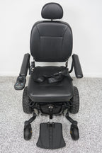 Quantum Q6 Edge Power Wheelchair Large Knobby Tires & 7" Seat Lift - 8762