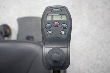 Quantum Q6 Edge Power Wheelchair Large Knobby Tires & 7" Seat Lift - 8762