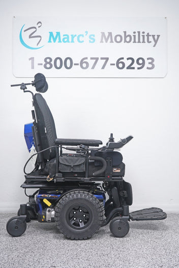 Quantum Q6 Edge Power Wheelchair Tilt , Legs & Large Knobby Tires - 8749