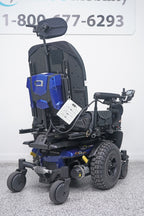 Quantum Q6 Edge Power Wheelchair Tilt , Legs & Large Knobby Tires - 8749