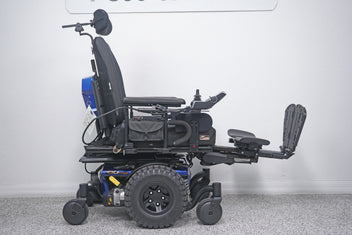 Quantum Q6 Edge Power Wheelchair Tilt , Legs & Large Knobby Tires - 8749