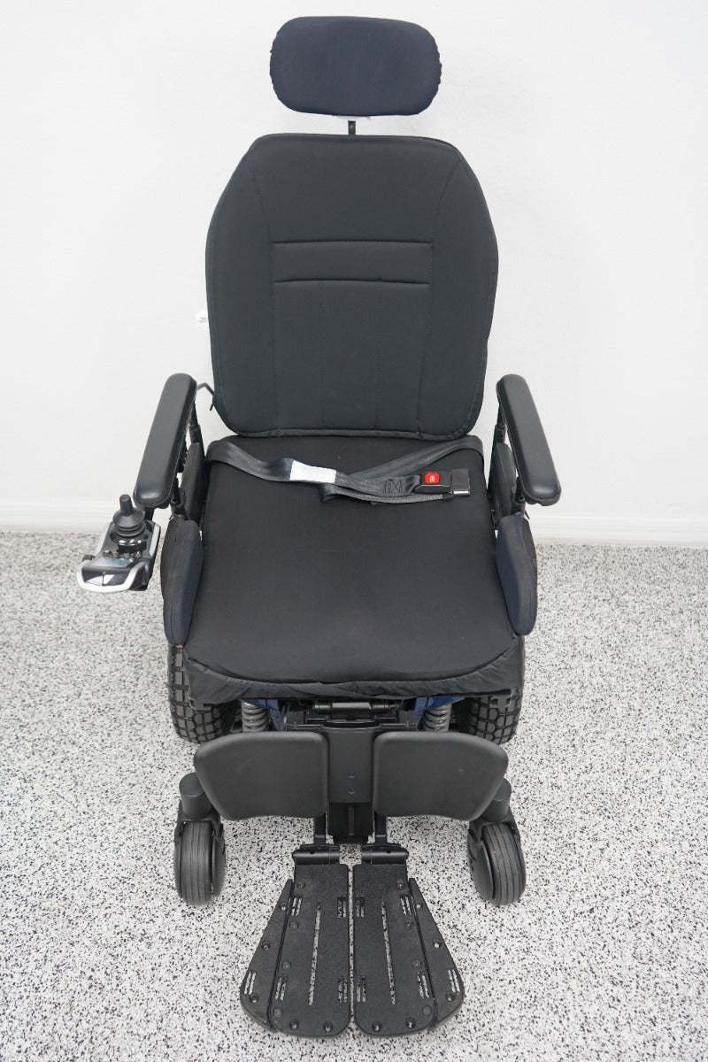 Quantum Q6 Edge Power Wheelchair Tilt , Legs & Large Knobby Tires - 8749