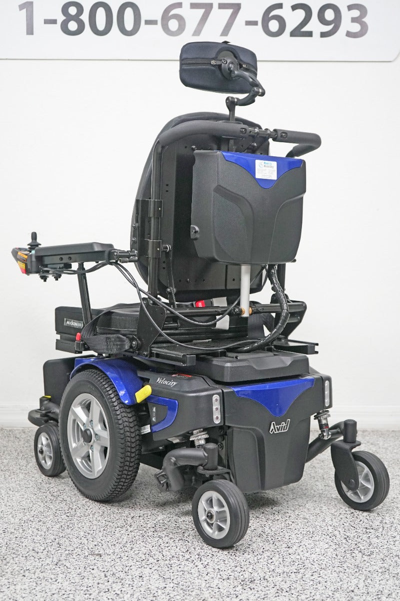 Merits Velocity P325 Power Wheelchair Tilt, Recline & Legs - 7071
