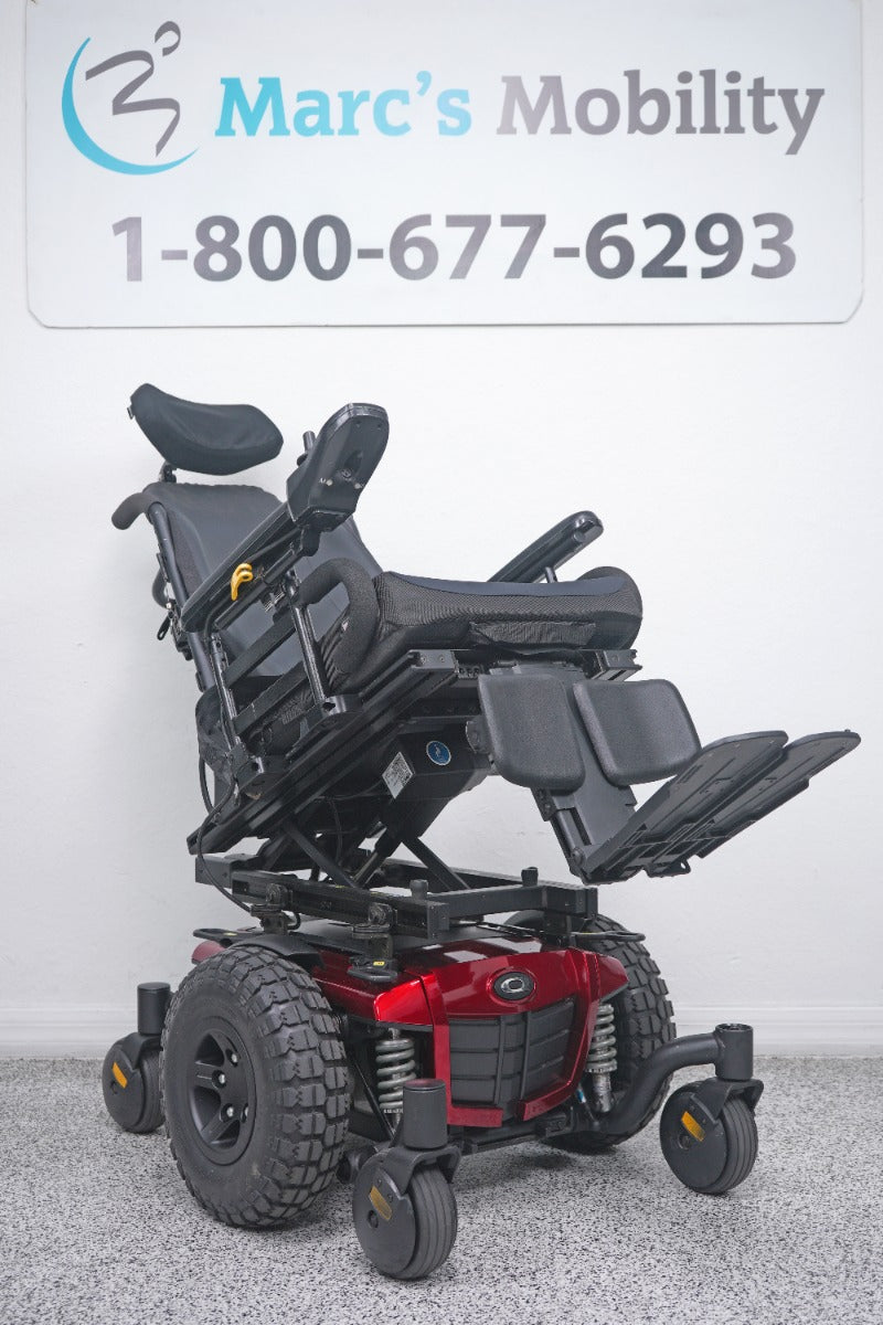 Quantum Q6 Edge Power Wheelchair Tilt & Large Knobby Tires - 8813