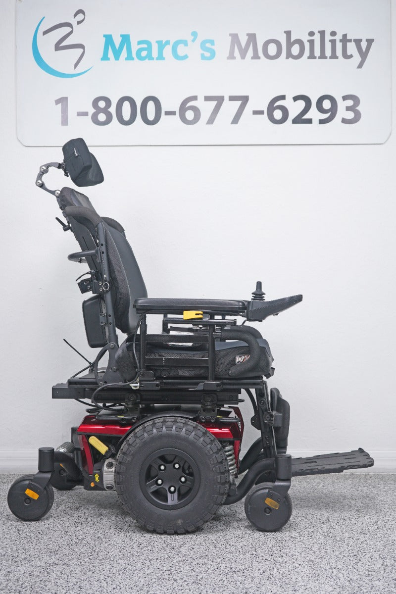 Quantum Q6 Edge Power Wheelchair Tilt & Large Knobby Tires - 8813