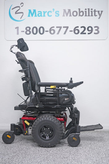 Quantum Q6 Edge Power Wheelchair Tilt & Large Knobby Tires - 8813