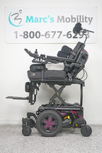 Quantum Edge 3 Stretto Power Wheelchair 12" iLevel Seat Lift, Tilt, Recline & Legs - 7121
