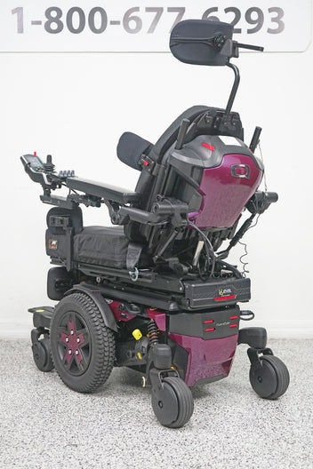 Quantum Edge 3 Stretto Power Wheelchair 12" iLevel Seat Lift, Tilt, Recline & Legs - 7121