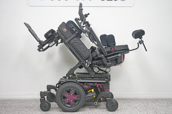 Quantum Edge 3 Stretto Power Wheelchair 12" iLevel Seat Lift, Tilt, Recline & Legs - 7121