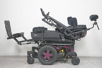 Quantum Edge 3 Stretto Power Wheelchair 12" iLevel Seat Lift, Tilt, Recline & Legs - 7121