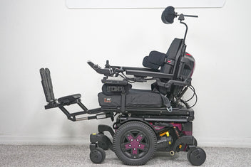 Quantum Edge 3 Stretto Power Wheelchair 12" iLevel Seat Lift, Tilt, Recline & Legs - 7121