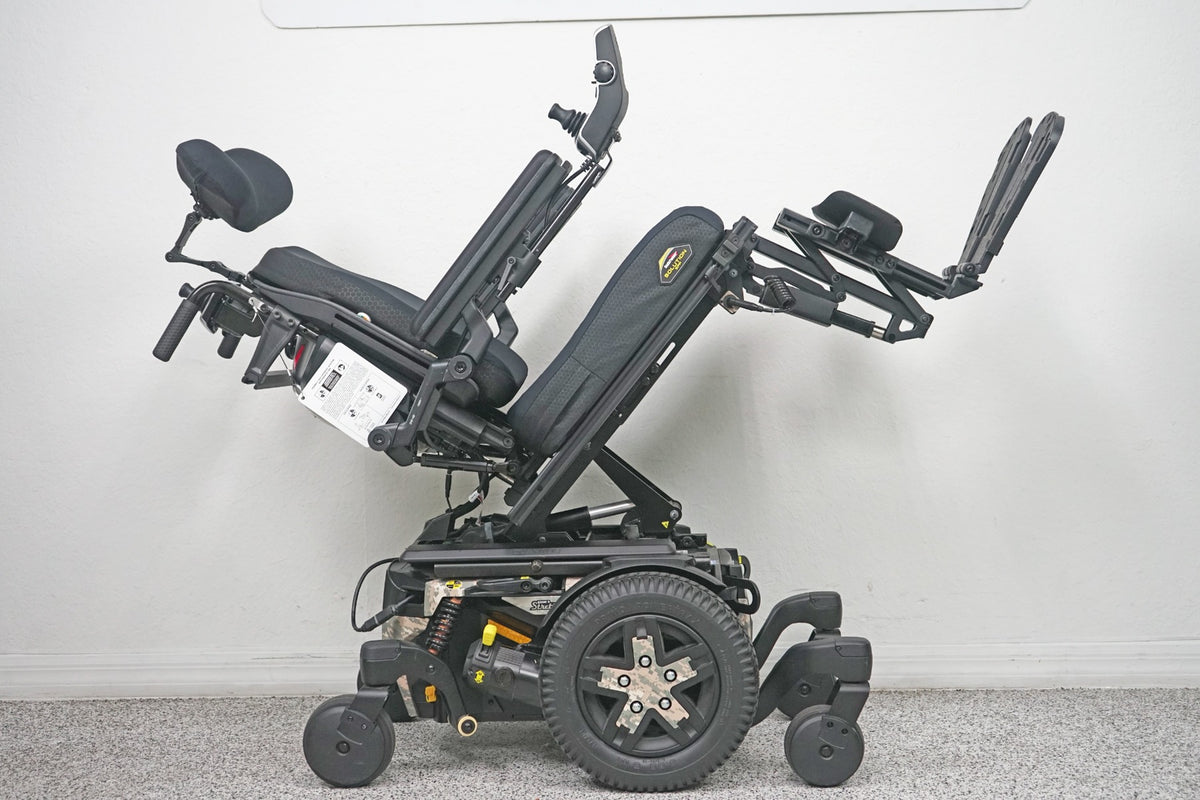Quantum Edge 3 Stretto Power Wheelchair Tilt, Recline & Legs - 7211